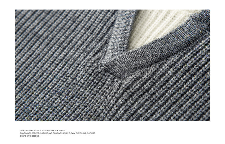 Gents Oversized Colorblock Sweater