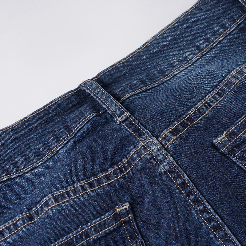 Retro Micro La Women's Low Waist Spicy Girl Slimming and Slimming Jeans