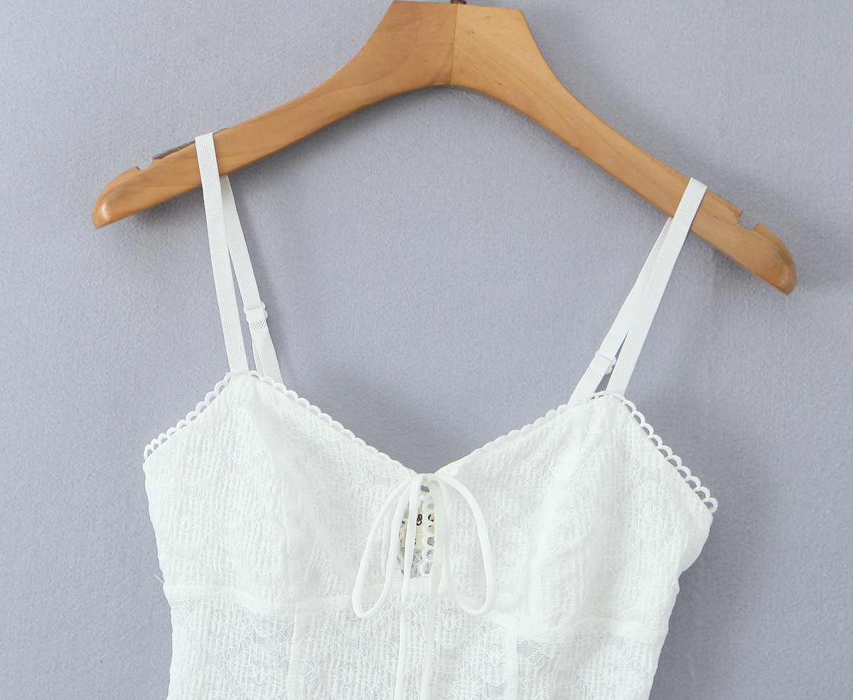 Fitted Solid Color European Cami