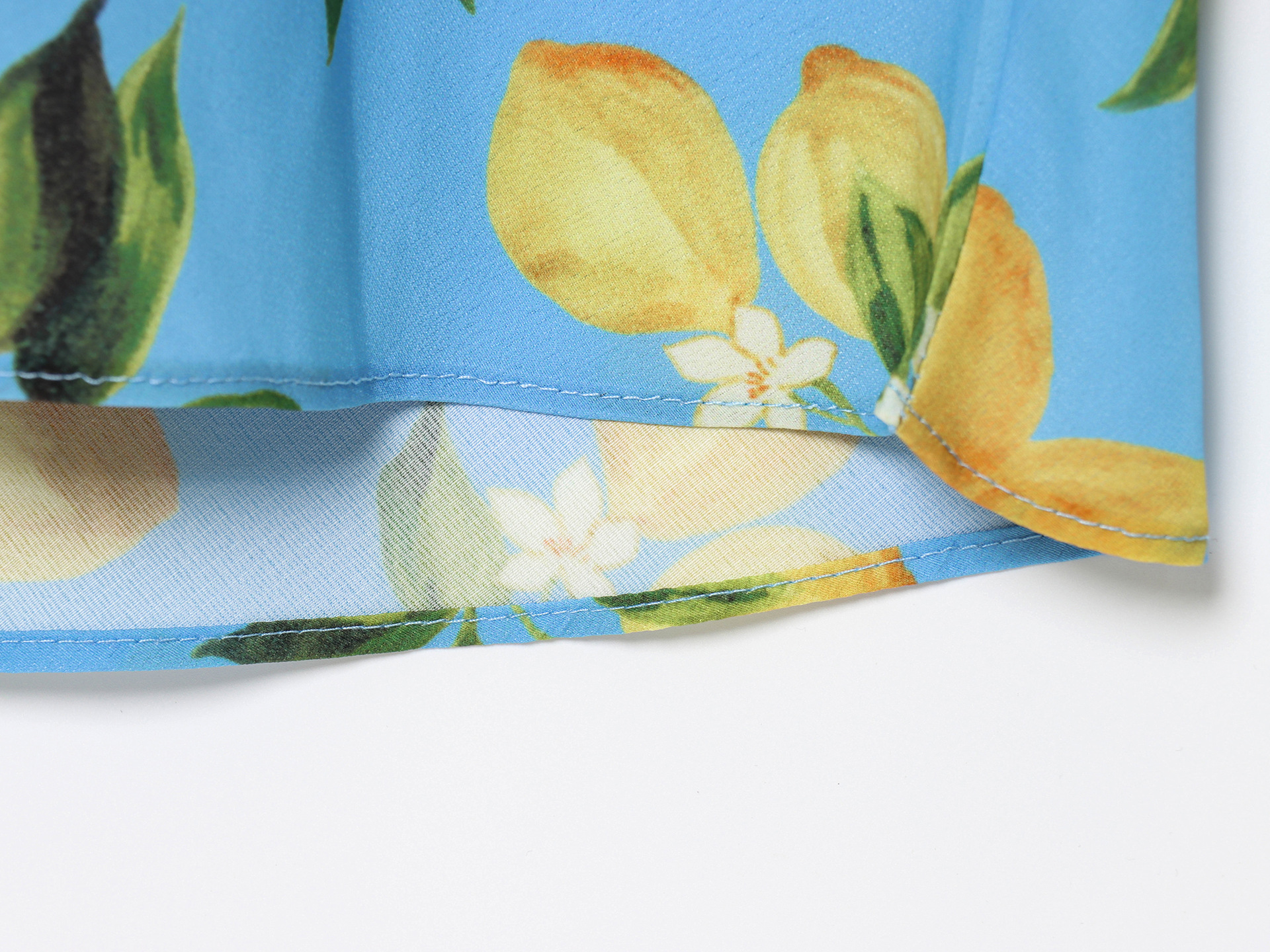 Floral slimming printed long skirt
