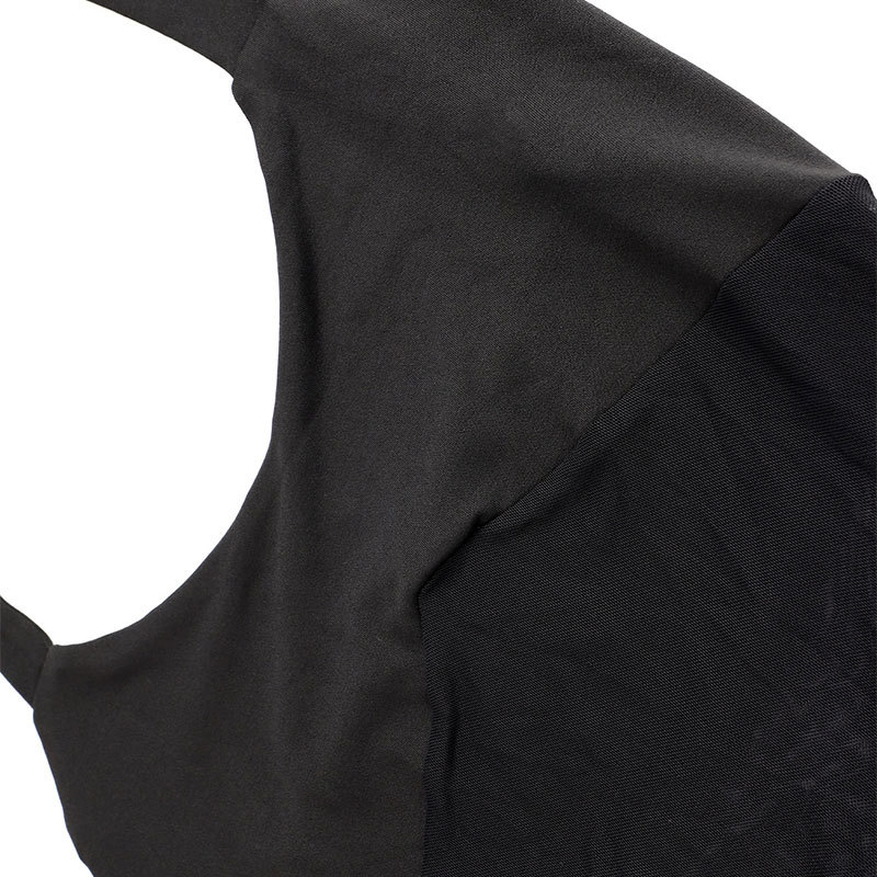 Curve-Hugging Open Back Tie Neck Side Split Dress