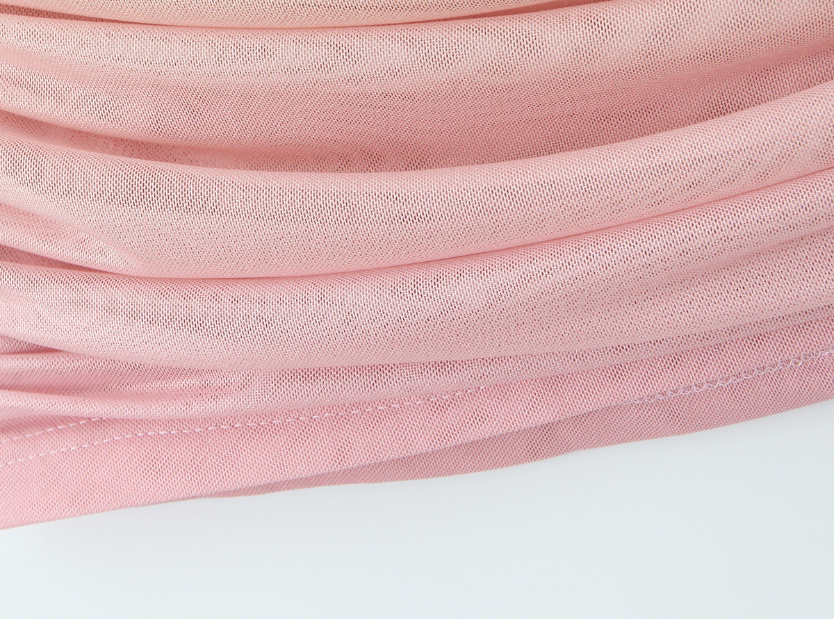 Gradient wrinkled waist cinching strapless dress