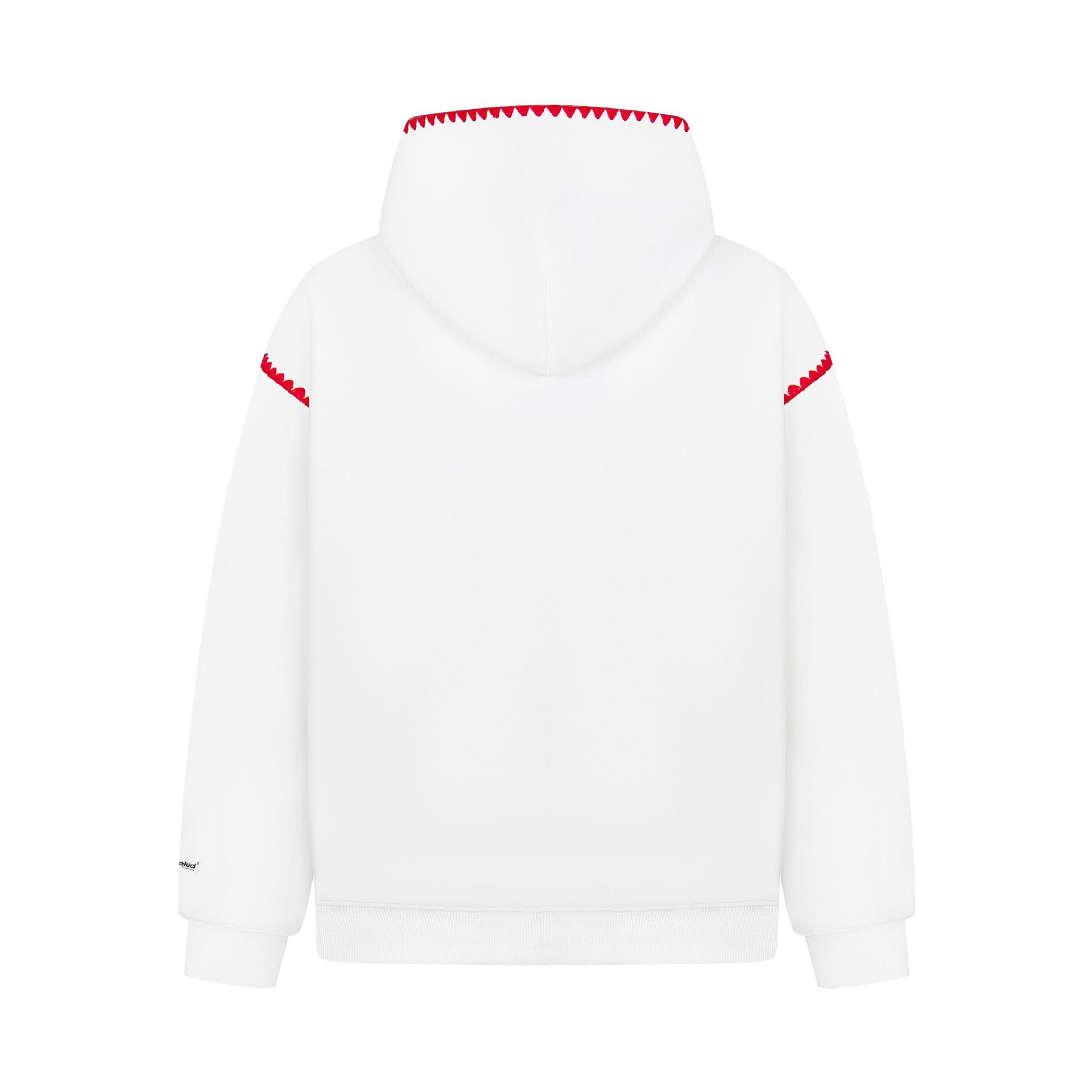Long Sleeve Cotton Orchard Applique Hoodie
