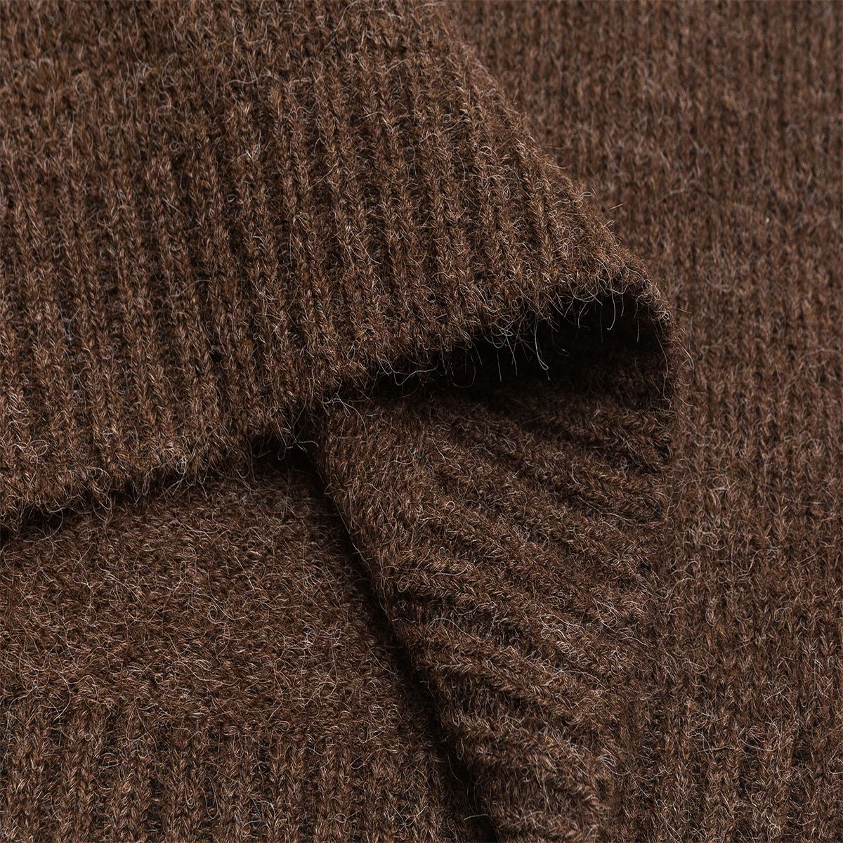 Recycled Polyester Japanese Workwear Color Block Hood Sweater