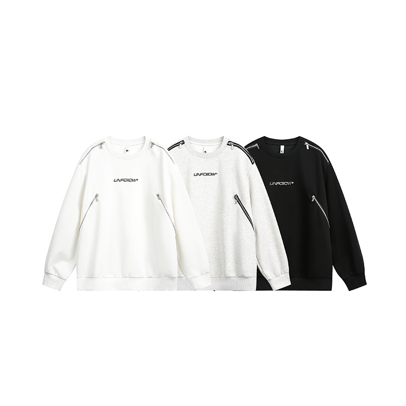 American Trend Oversized Cotton Hoodie