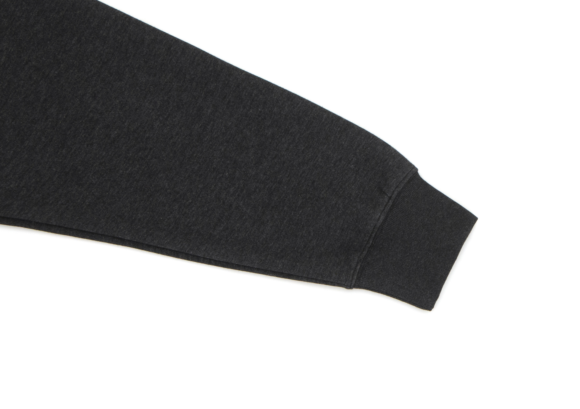 Cotton Solid Long Sleeve Hood Zip Street Sweatshirt
