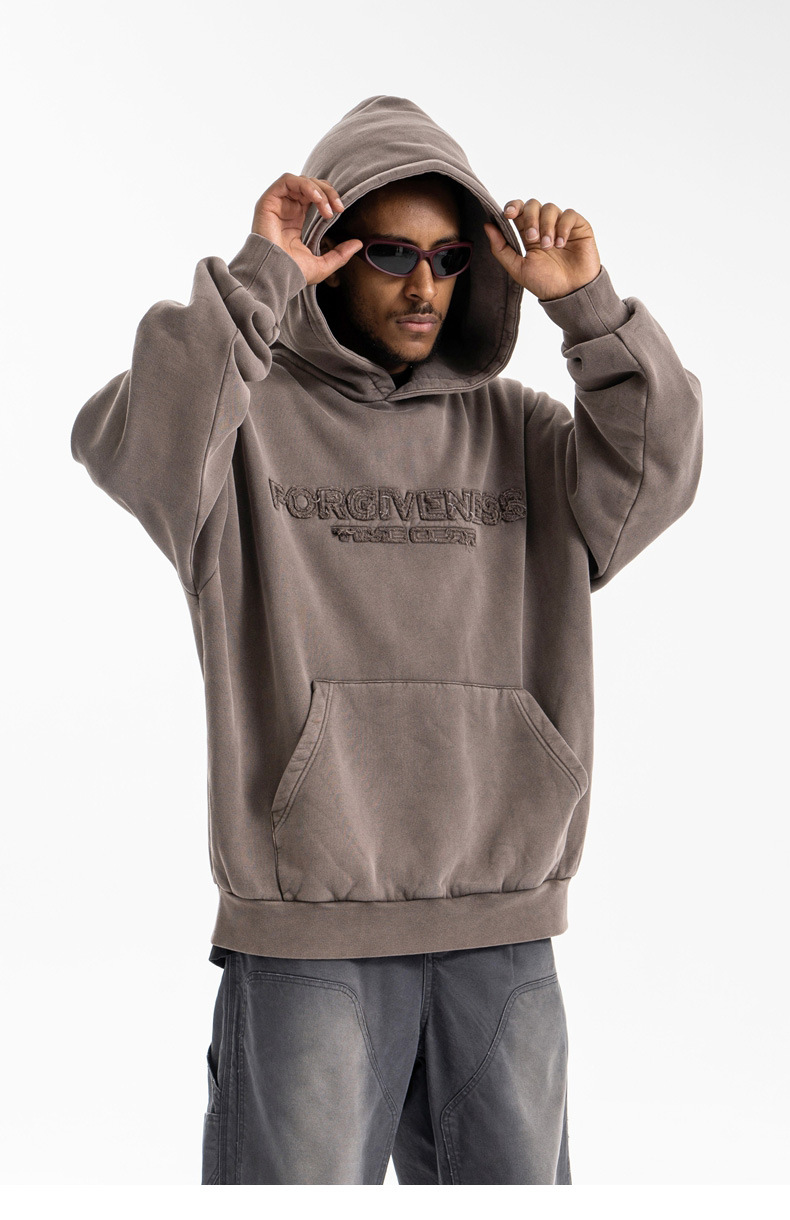Essential Cotton Initial Hoodie
