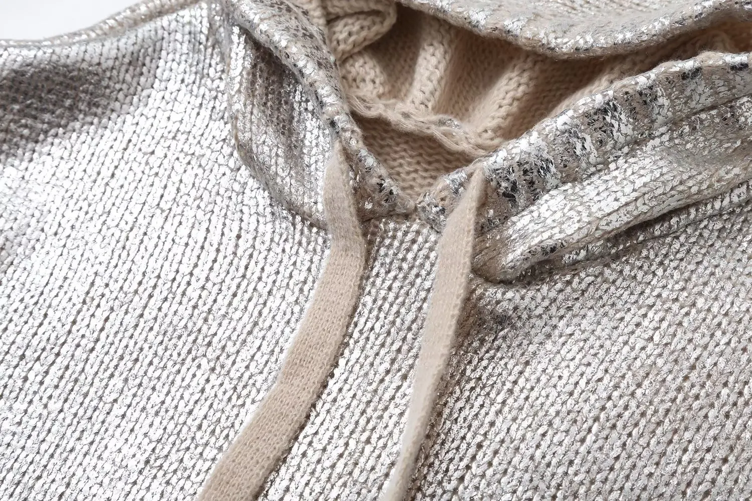 Oversized Polyester Hoodie For Ladies