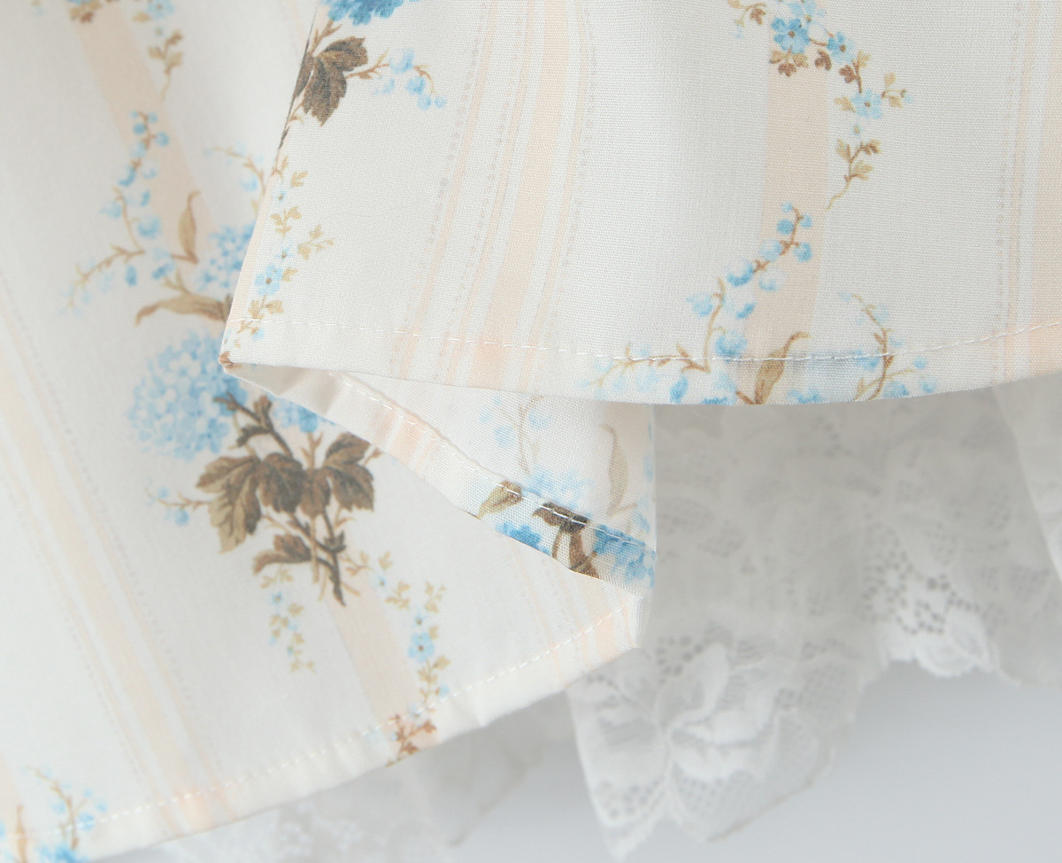 Printed Corset Waist Strapless Dress