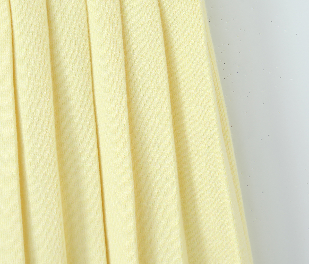 Accordion Knit Skirt