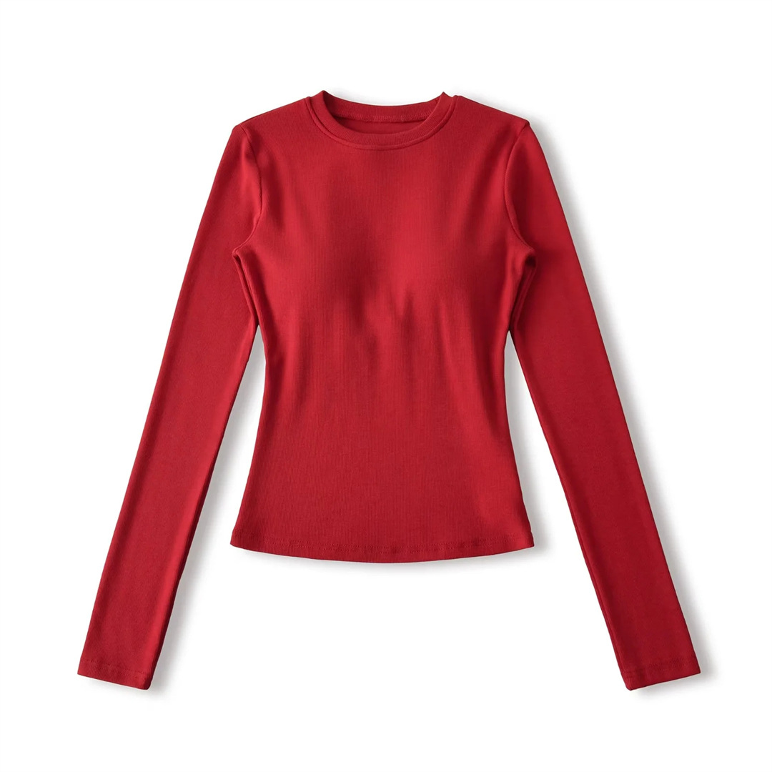 Japanese Crew Quilted Plain Slim-Fit Base-Layer Tee