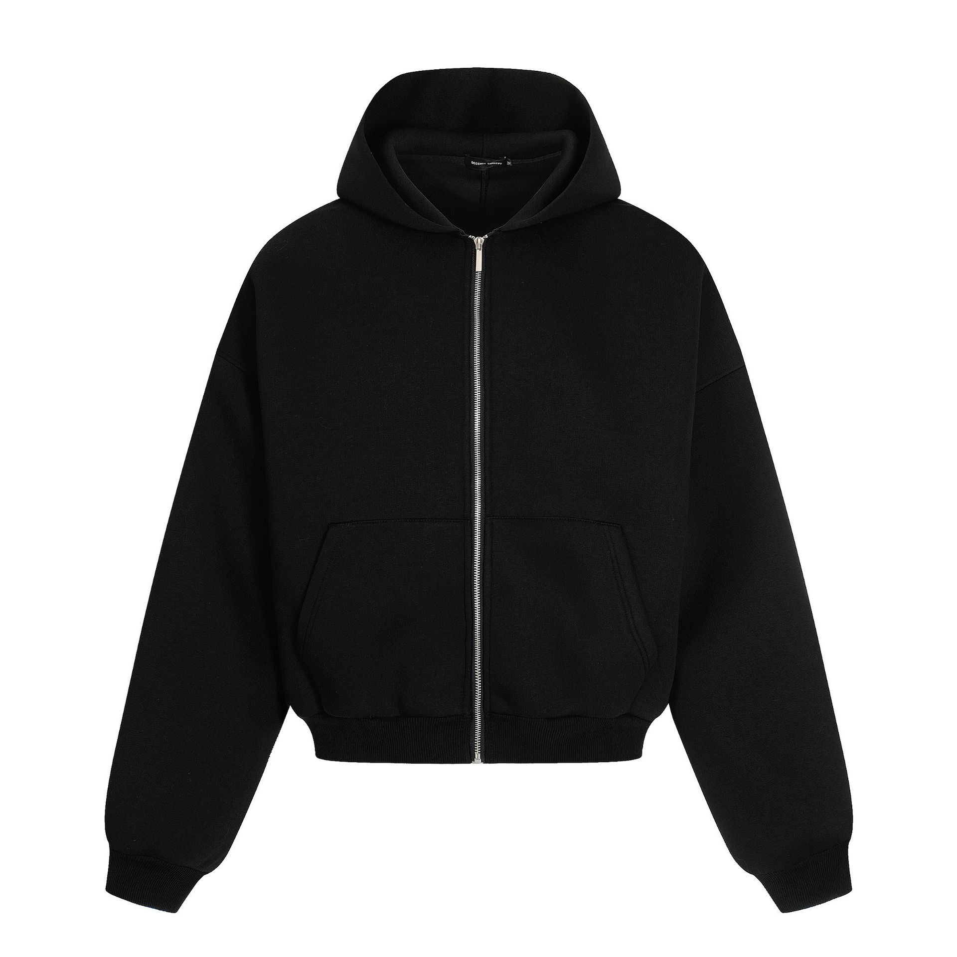 Mens Plain Heavyweight Loose Fit Hoodie
