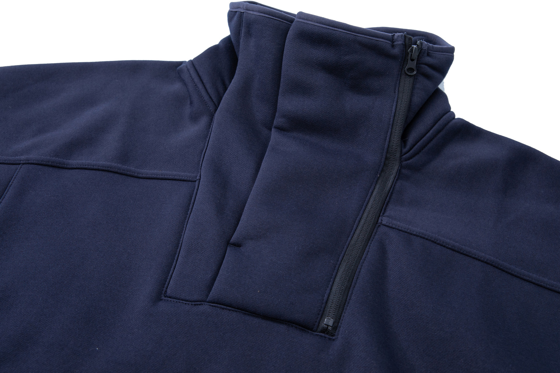 Slouchy Stand Collar Sweatshirt