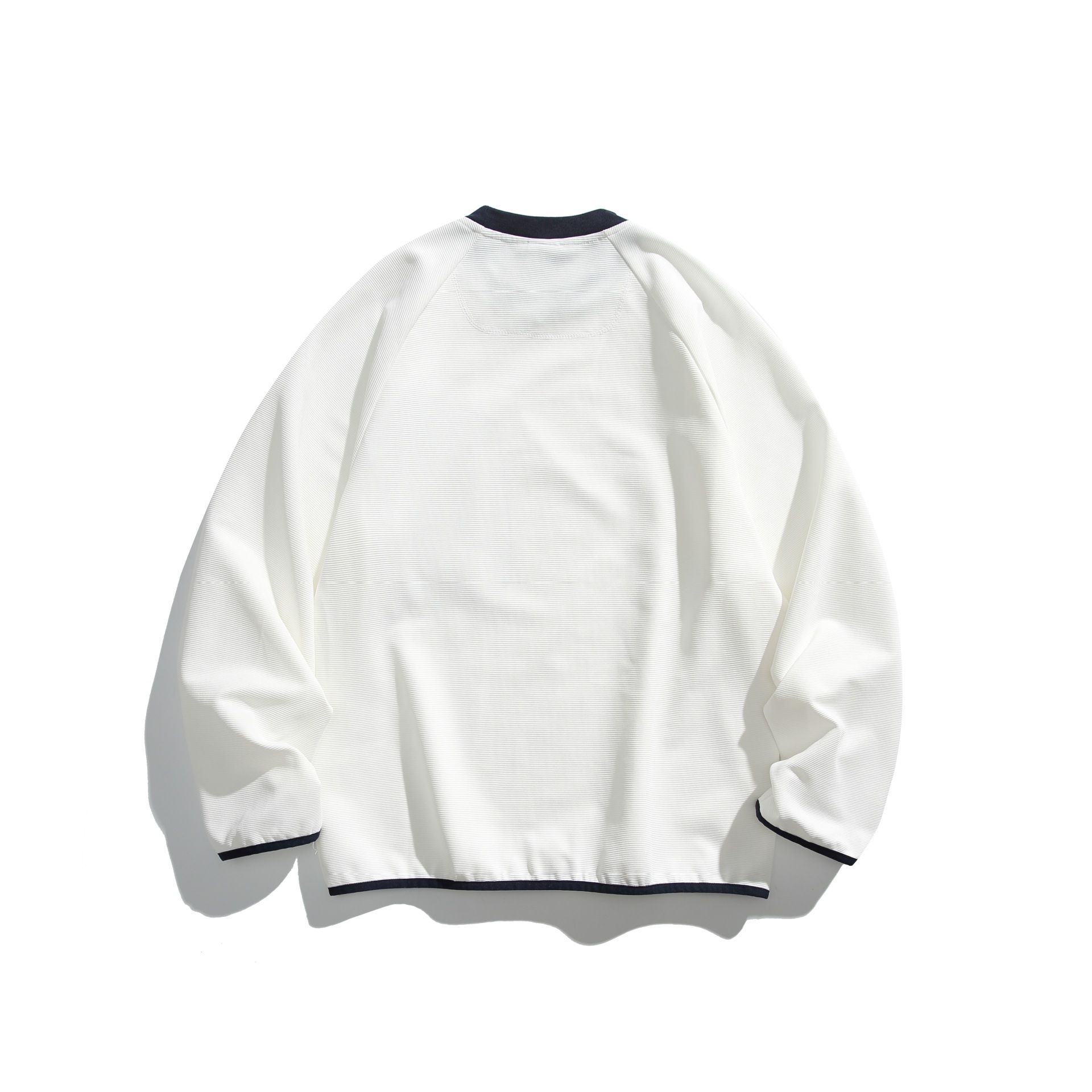 Oversized Retro Letter Print Long Sleeve Hoodie