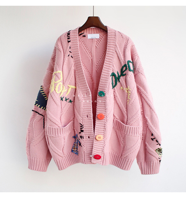 Polyester Open Front Cardigan Outerwear