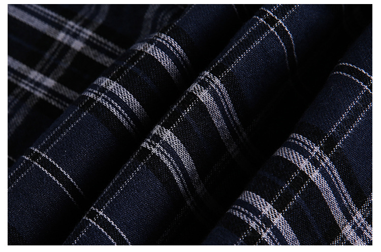 Loose Fit Checked Hood Shirt