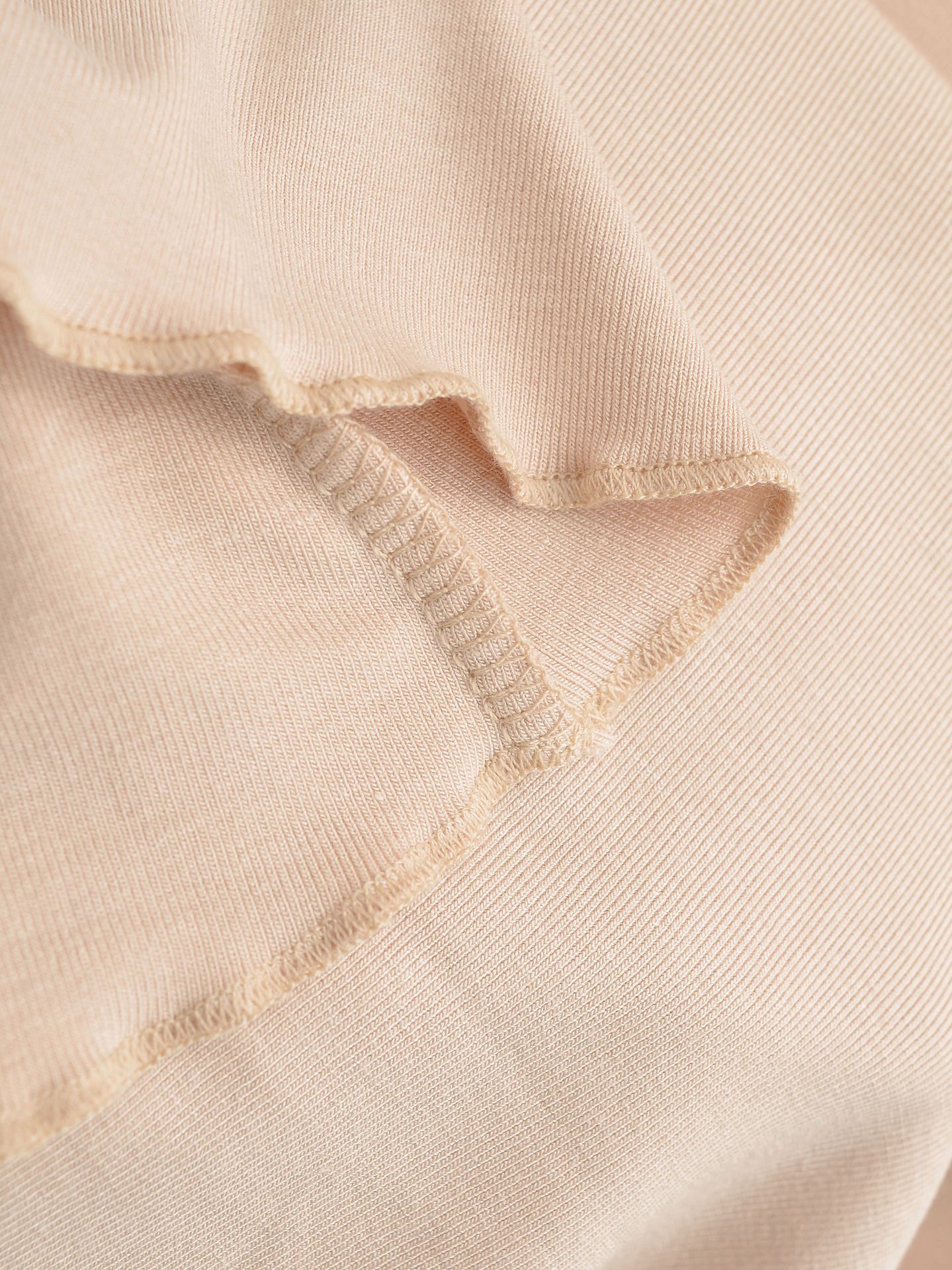Trumpet Plunge Side Slit T-Shirt