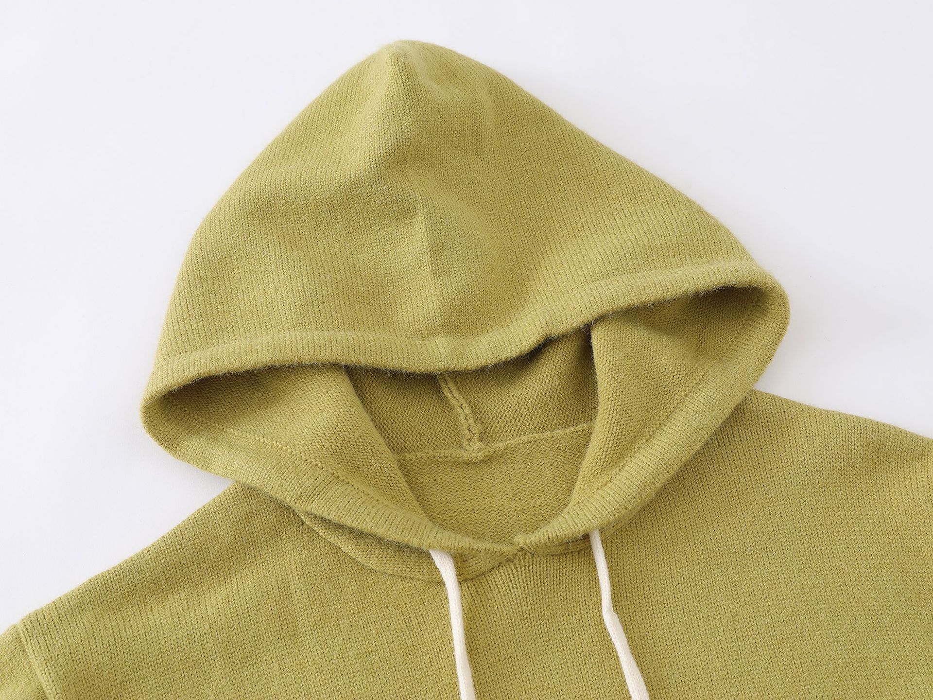 Breathable Contrast Panel Oversized Hood Sweater