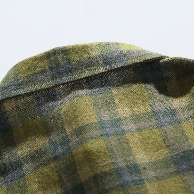 Japanese Retro Checkered Oversized Shirt