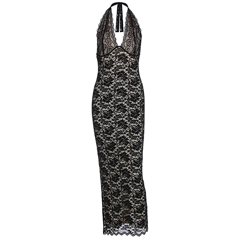 Sleeveless Collarless Bodycon Side Split Dress