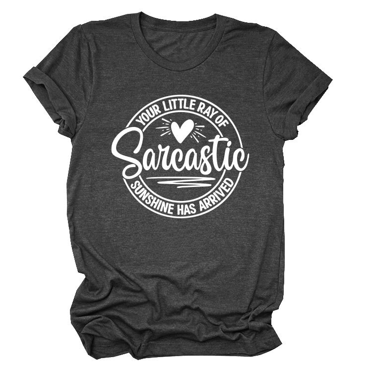 Ladies Geometric V Neck T-shirt