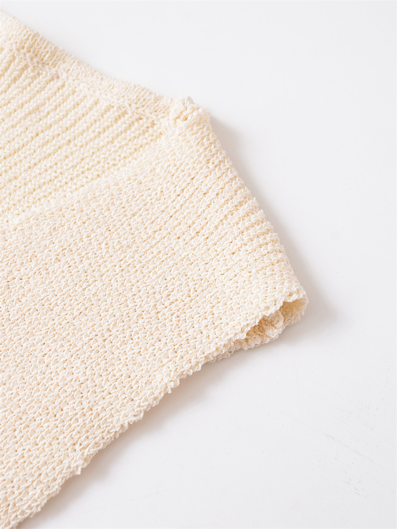 Oversized Plain Polyester Cardigan