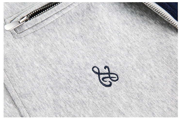 American Oversized Zip-Up Sweatshirt