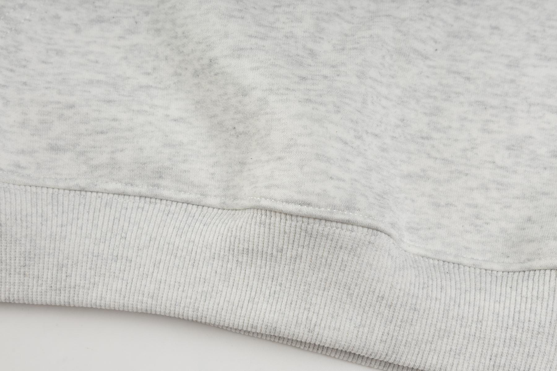 Oxygen Cotton Milk Silk Alphabet Print Hoodie