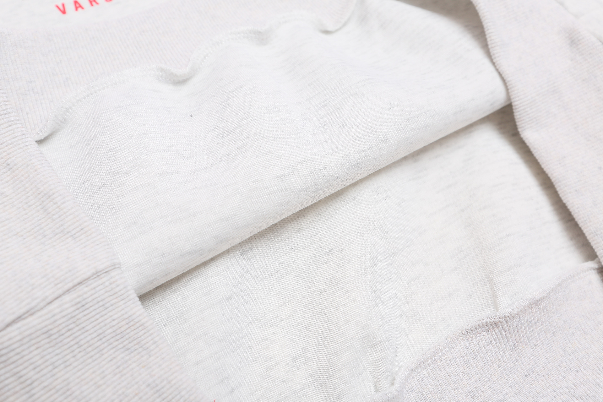 Round neck sweatshirt loose fit for men