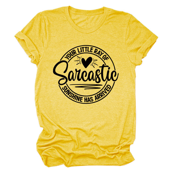 Ladies Geometric V Neck T-shirt