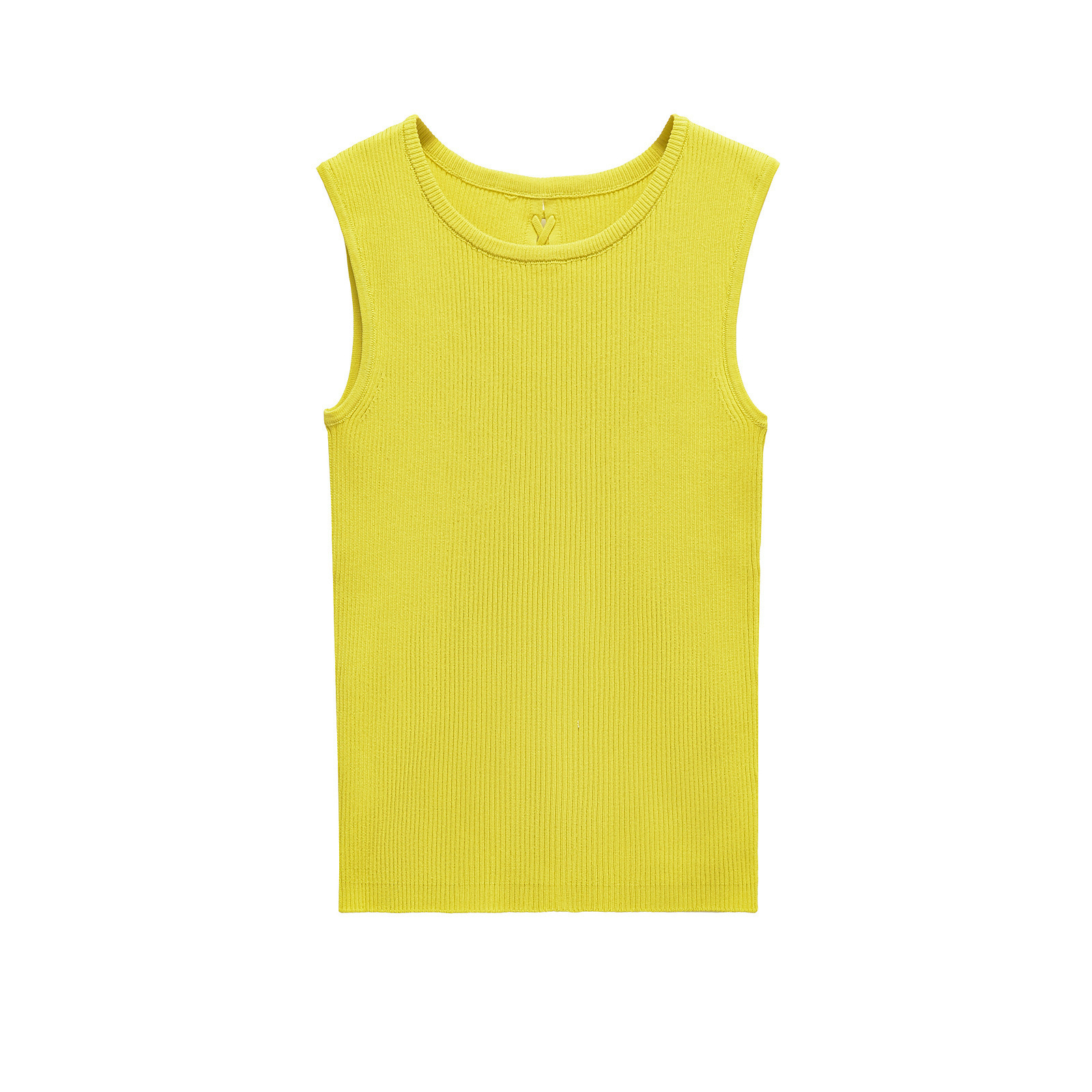 Sleeve-Free Rear Bow Jersey Tee
