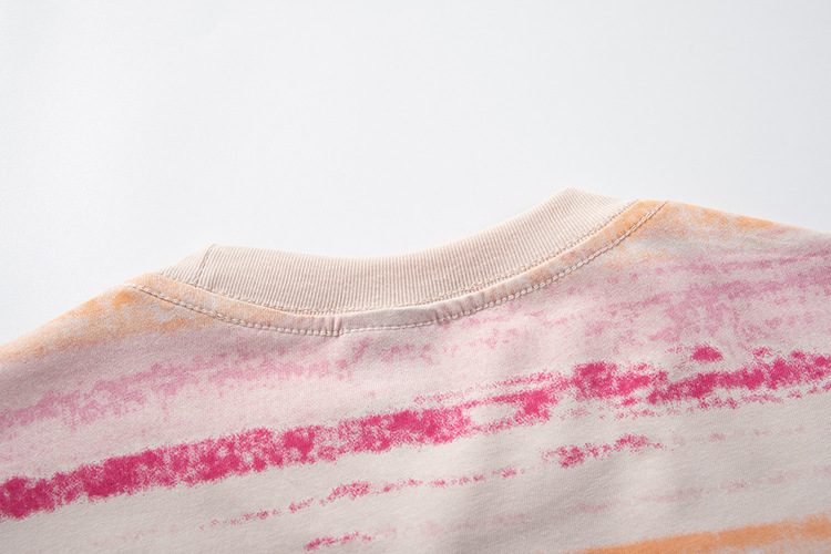 His & Hers Vintage Crystal-Banded Oversized Crewneck Tee