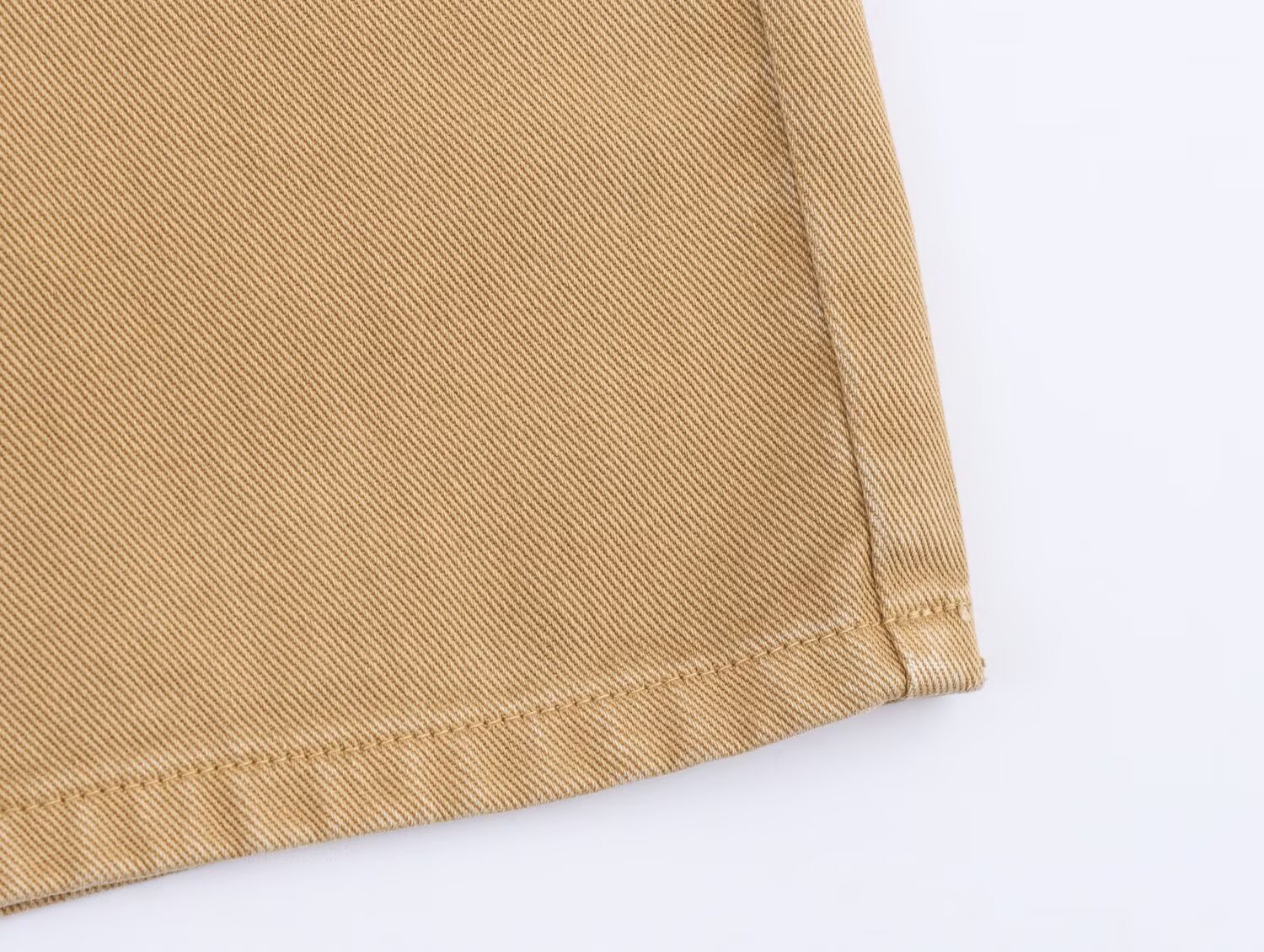 Versatile casual low waist straight leg solid color jeans for women