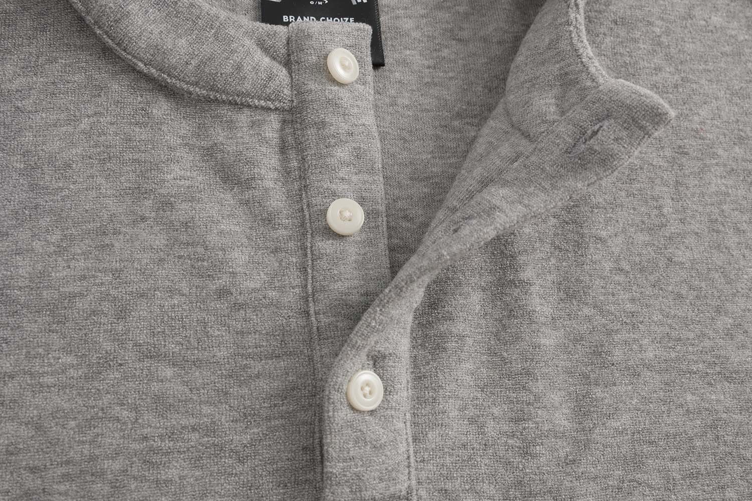 Urban Cotton Blend Oversized Mock Neck Snap Hoodie