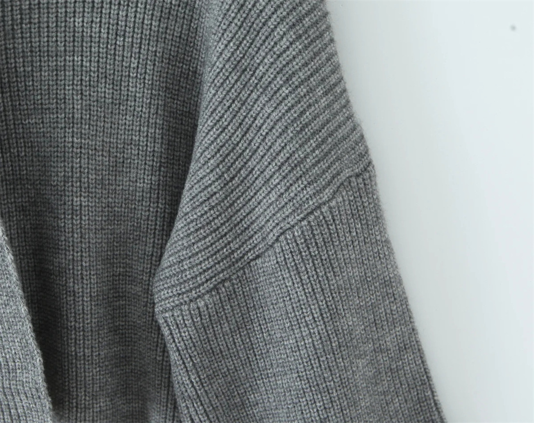 Ladies Korean Japanese Oversized Cozy Knit Cardigan