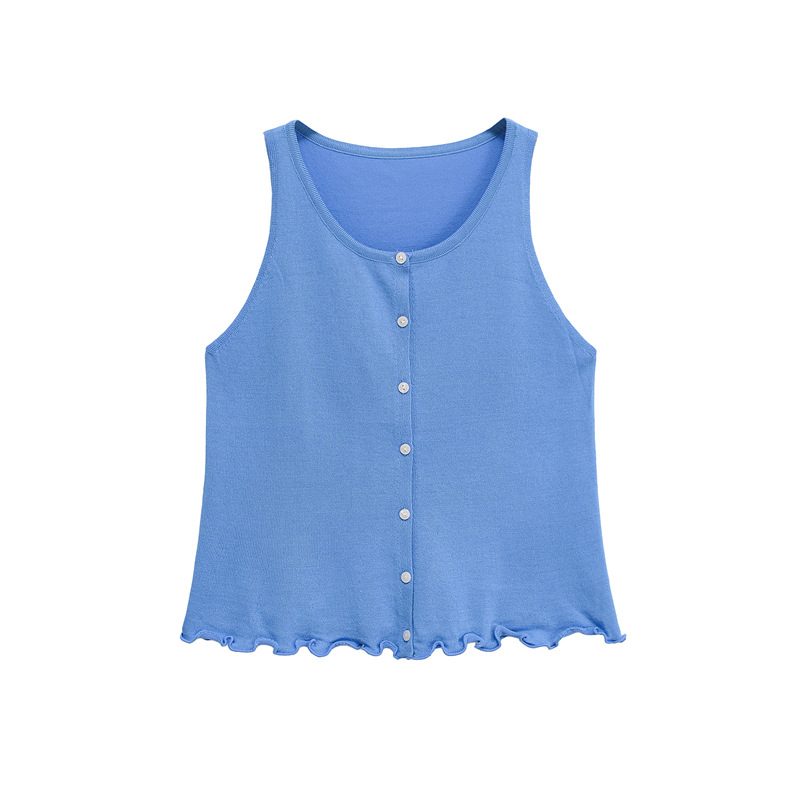 Spring New Style Round Neck Solid Color Loose Pullover Unique Temperament Knitwear