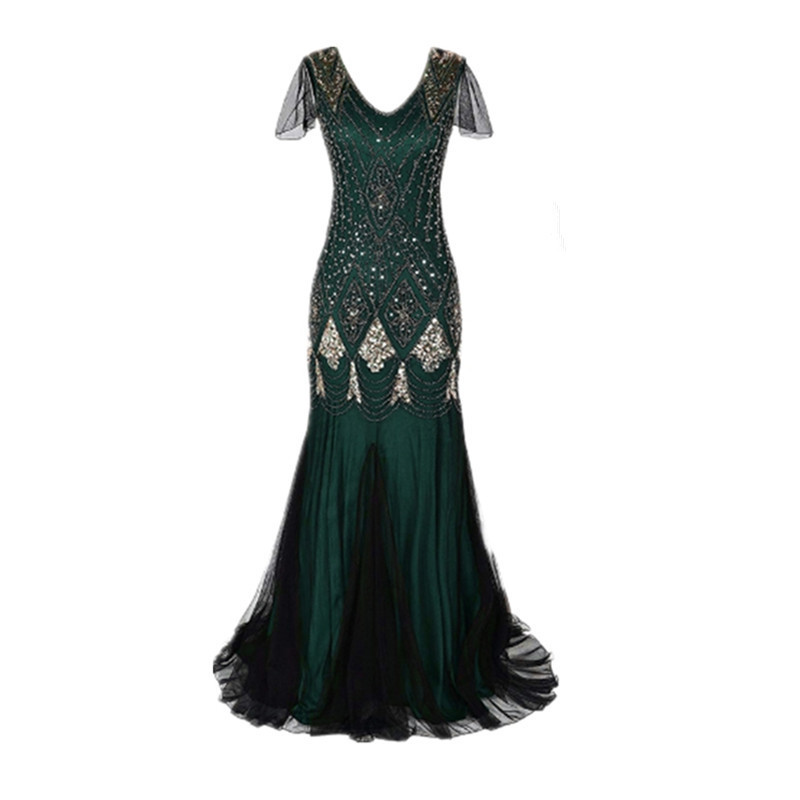 Art Deco Glitter Flapper Dress