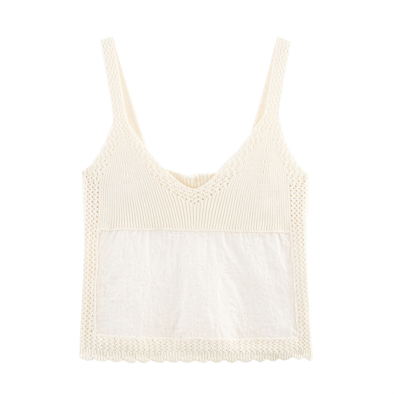 Urban Patchwork Sleeveless Top