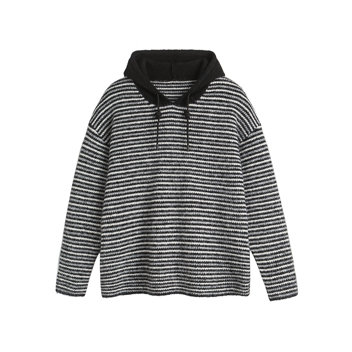 Japanese Workwear Polyester Two-Tone Hoodie