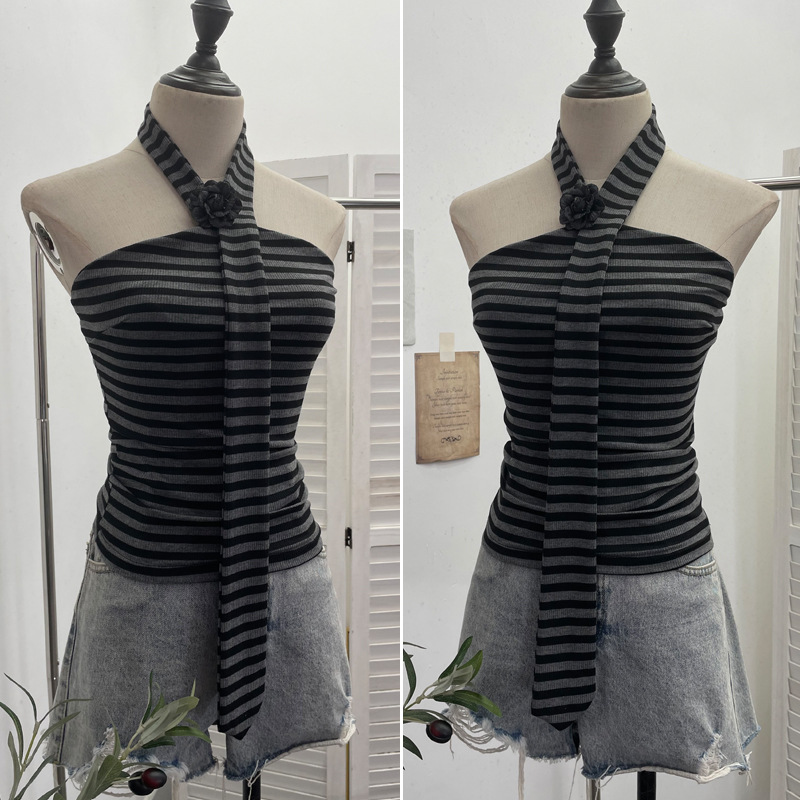 Sexy Slim Fit Halter Blouse