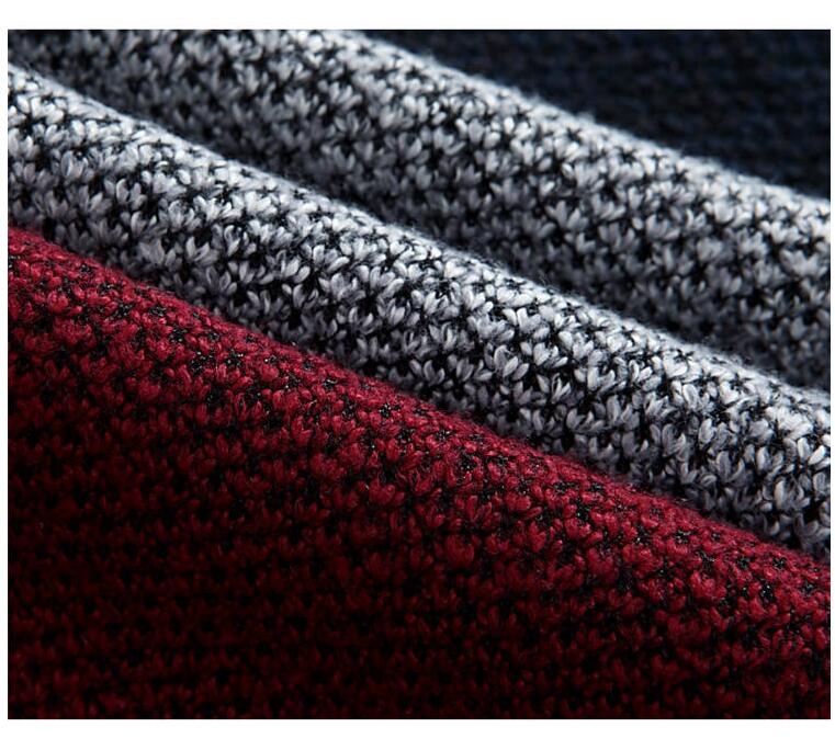 Male Streetwear Cardigan Polyester Viscose Open Front