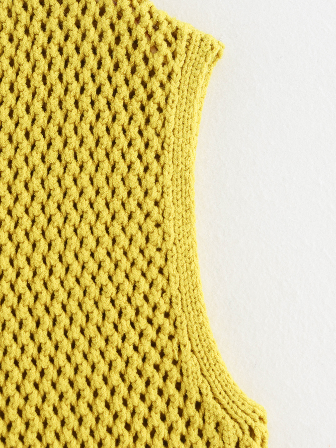 Urban Knit Regular Fit Sleeveless Jacket