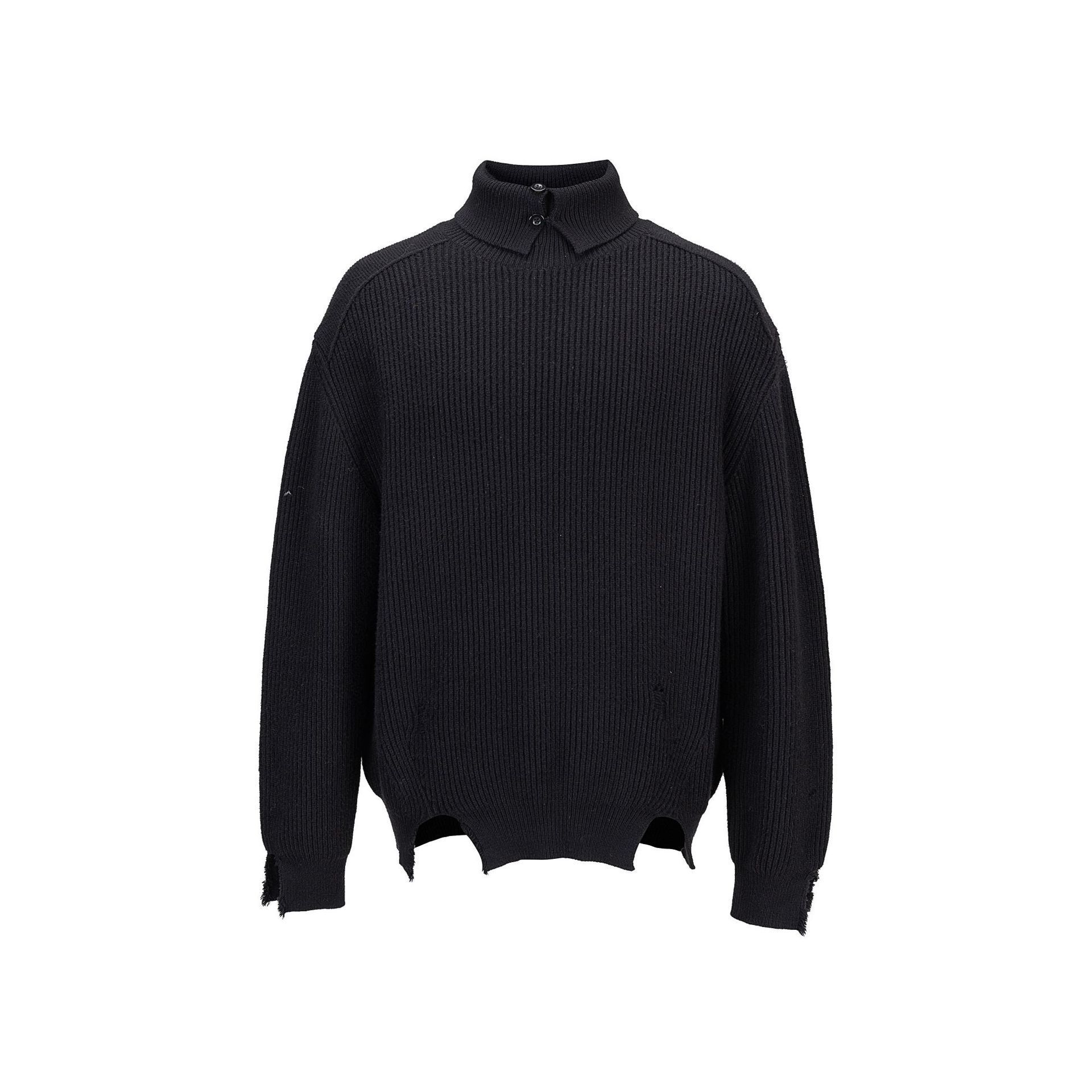 American Classic Fold-over Neck Knitwear
