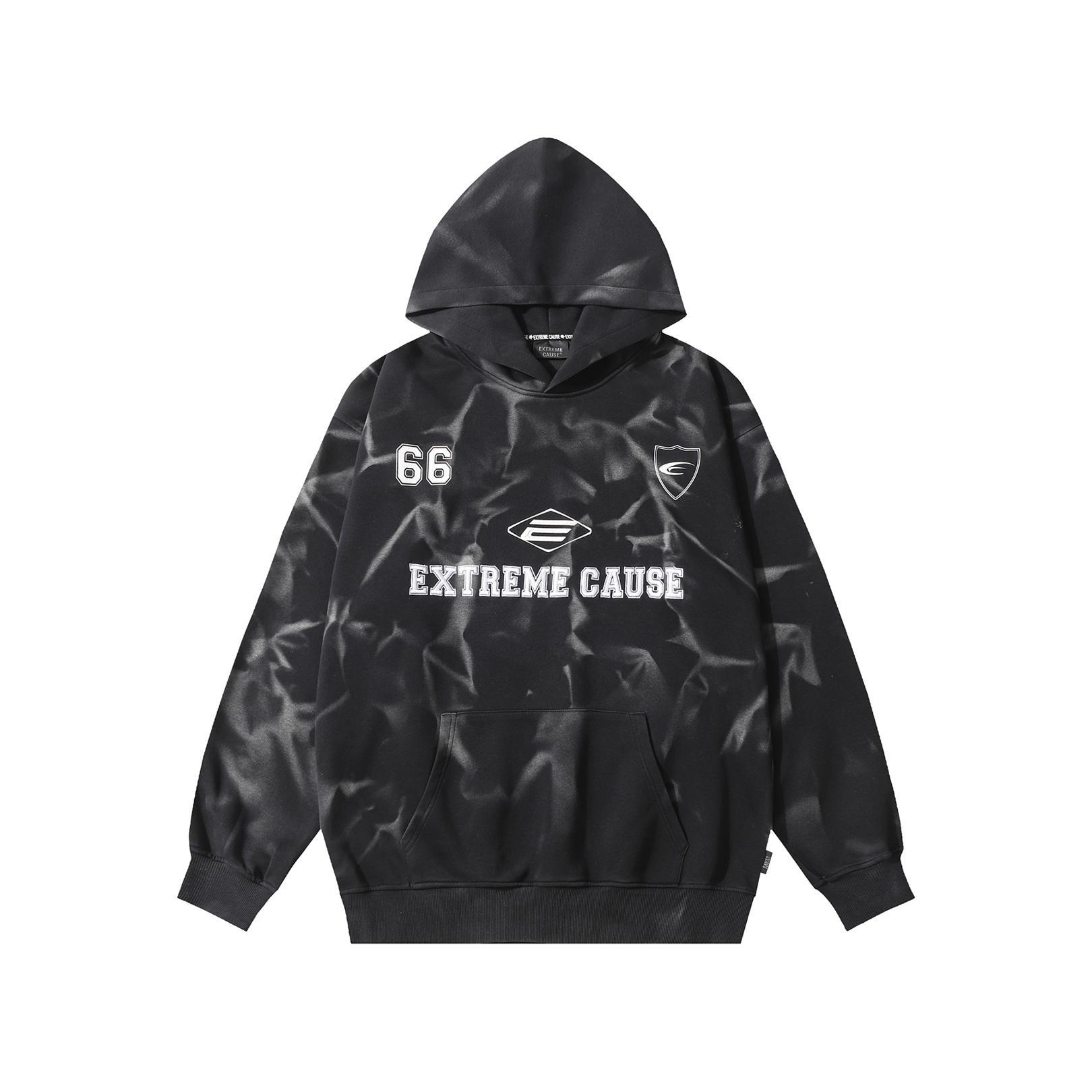 Swirl Urban Print Hoodie