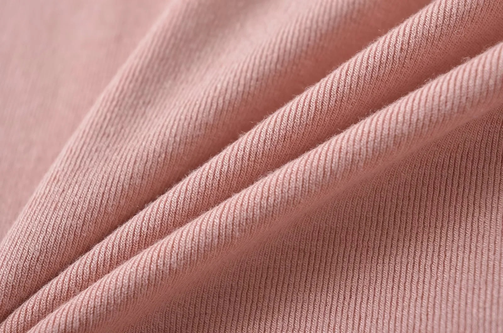 Wide Scoop Long Sleeve Cotton Top