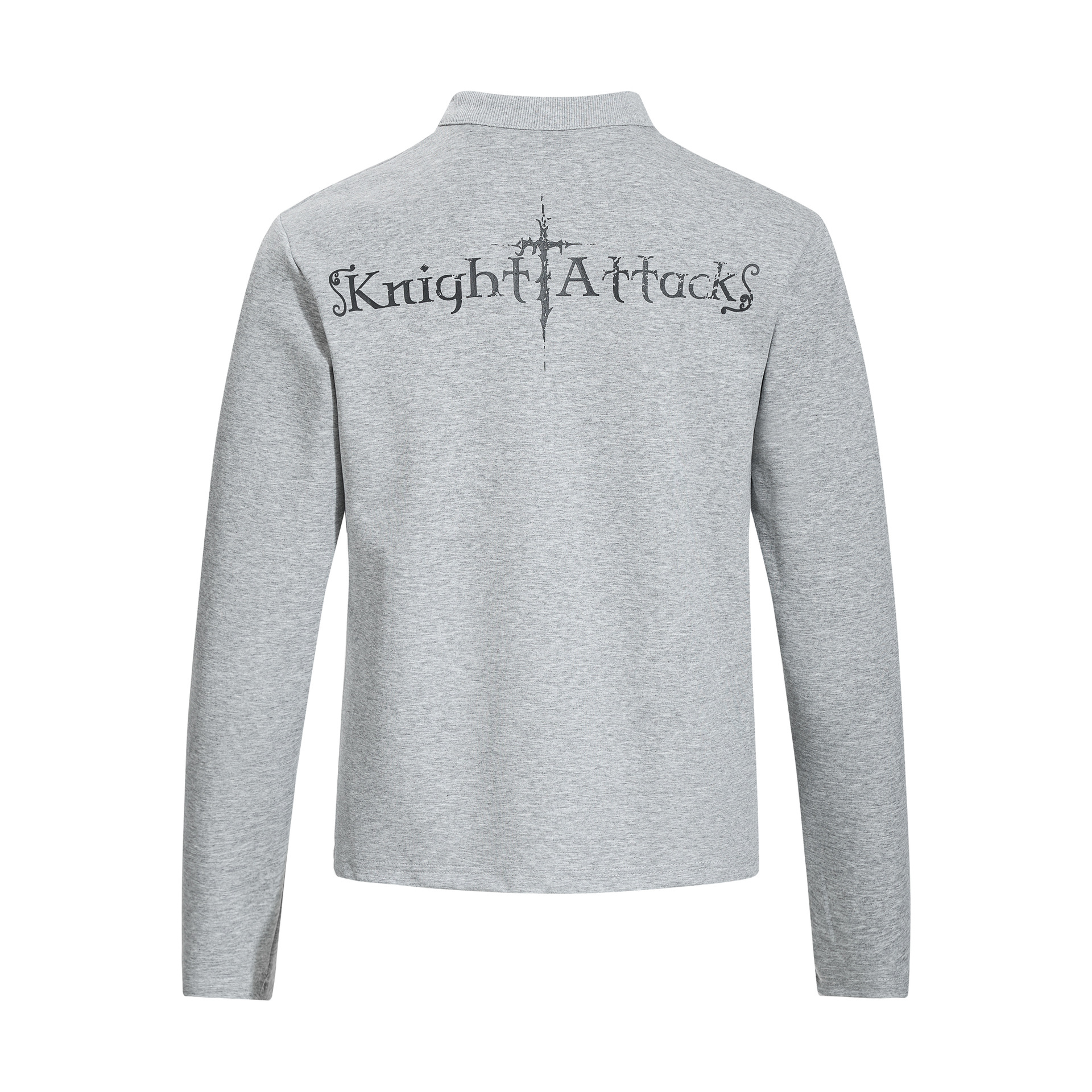 American Retro Graphic Henley Hoodie