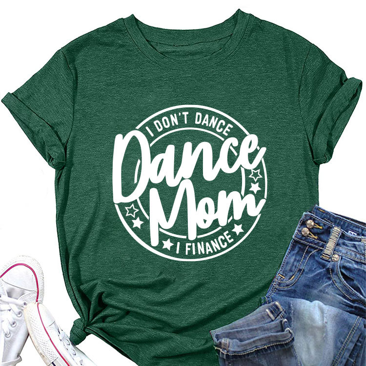 Geometric Pattern Round Neck T-Shirt
