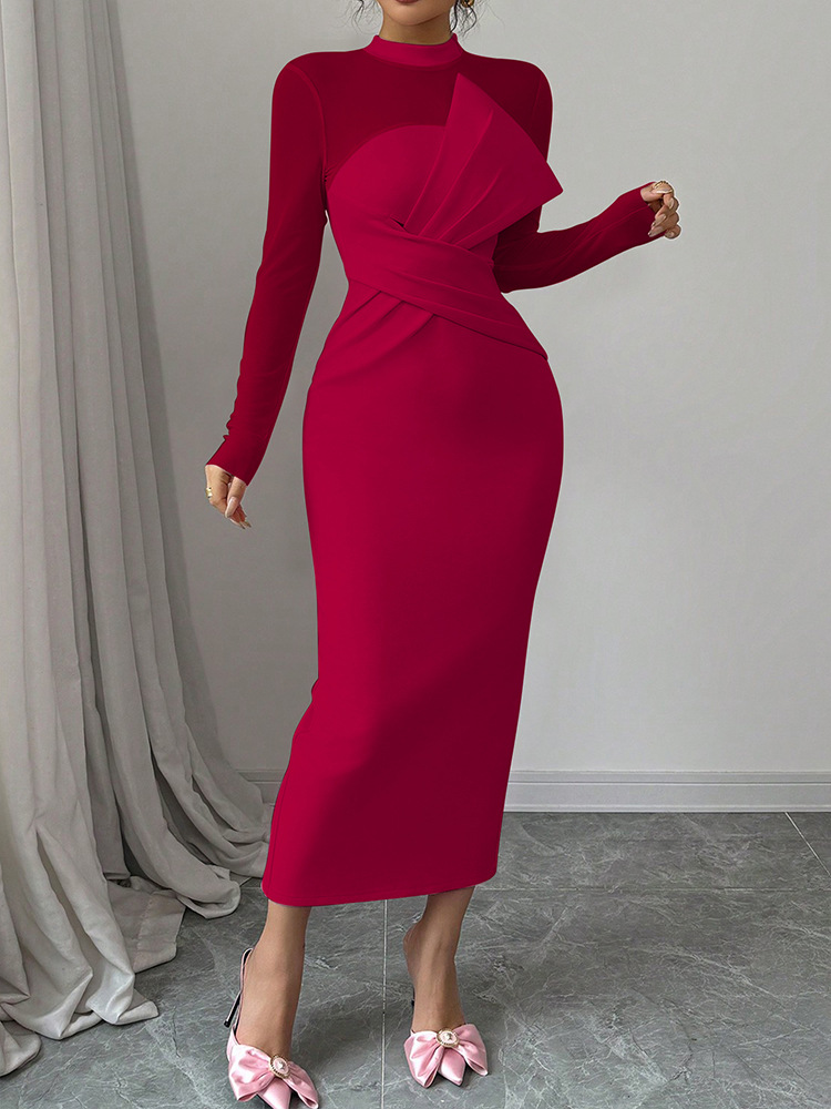 Bodycon Sultry Side-Split Dress