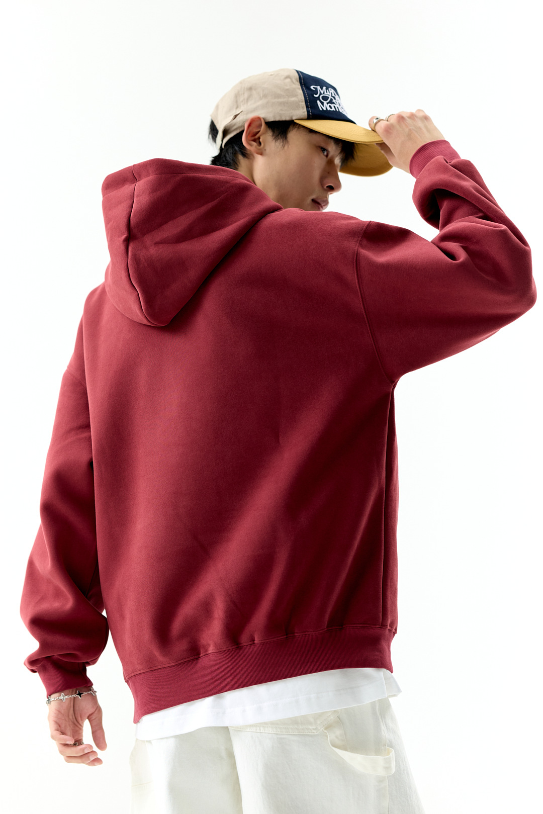 Relaxed American Cotton Hood Sweatshirt