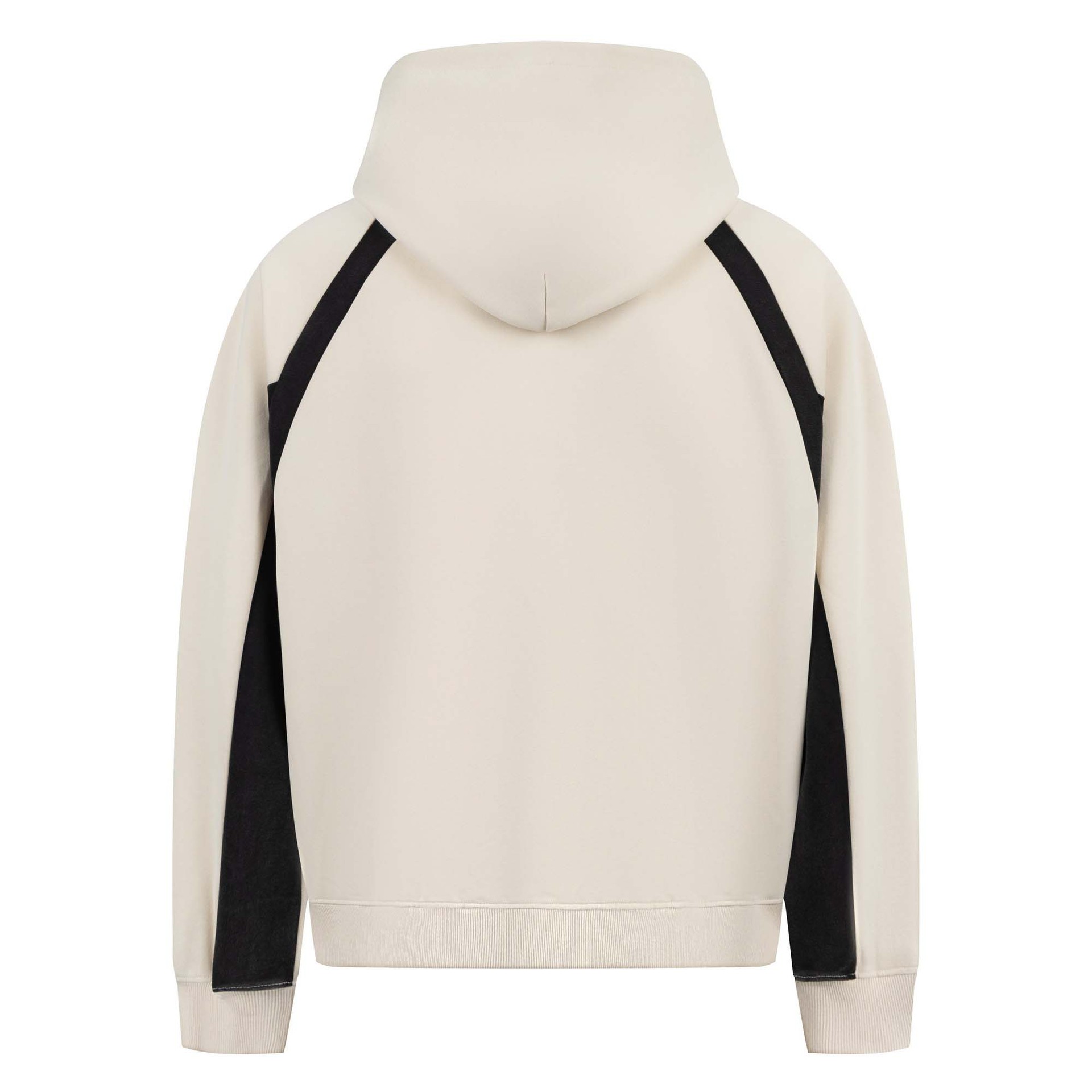 Oversized Letter Print Cotton Hoodie